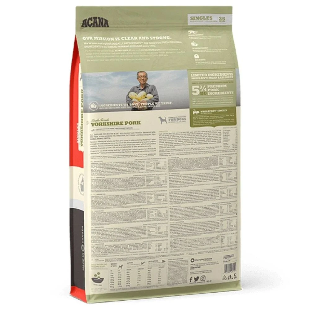 Acana 2kg Yorkshire Pork Dry Dog Food 4 Acana 2kg Yorkshire Pork Dry Dog Food - Image 2