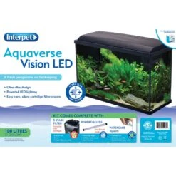 Aquaverse 100 Litre Vision LED Aquarium -Planters Kit Sales 30146942 3