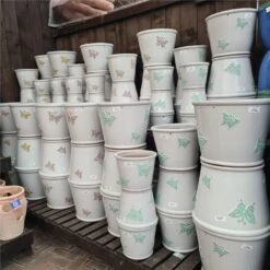 Woodlodge 31cm Butterfly Mix Pot (Choice Of 3) 9 Woodlodge 31cm Butterfly Mix Pot (Choice Of 3) -Planters Kit Sales 30179013 4