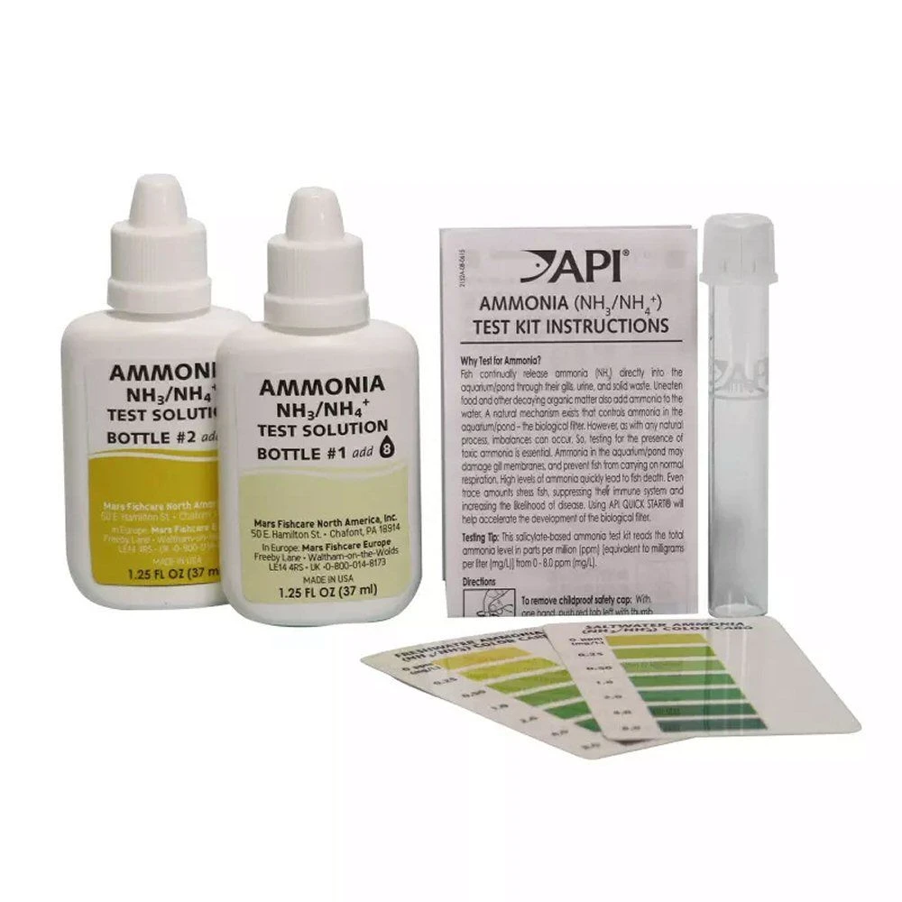 API Ammonia Test Kit (Salicylate) 4 API Ammonia Test Kit (Salicylate) - Image 2