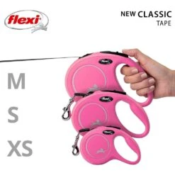 Flexi 5m Small Pink New Classic Tape Retractable Dog Lead -Planters Kit Sales 4000498023235 4