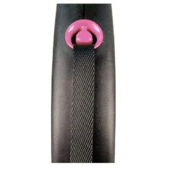Flexi 5m Large Black Design Wth Pink Tape Retractable Dog Lead -Planters Kit Sales 4000498034118 3