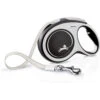 Flexi 8m Large Black New Comfort Tape Retractable Dog Lead