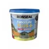 Ronseal 5 Litre Slate Grey Fence Life Plus Paint -Planters Kit Sales 5010214876297 ca406419 bfad 4d30 b346 5e8518d23268