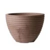 Stewarts 50cm Dark Brown Low Honey Garden Pot Planter -Planters Kit Sales 5011431098479