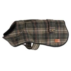 Ancol Heritage 60cm Green Check Dog Coat -X-Large
