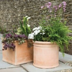 Woodlodge 29cm Terracotta Viking Cylinder -Planters Kit Sales 5021346422771 2