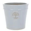 Woodlodge 41cm Pastel Grey Glazed Heritage Pot -Planters Kit Sales 5021346425086