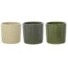 Woodlodge 30cm Conical Glazed Pot (Choice Of 3) 2 Woodlodge 30cm Conical Glazed Pot (Choice Of 3) -Planters Kit Sales 5021346470994