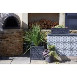 Woodlodge 38cm Grey Bee Planter -Planters Kit Sales 5021346478372 3