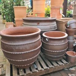 Woodlodge 70cm Kilburn Natural Clay Glazed Pot -Planters Kit Sales 5021346484649 3