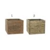 Woodlodge 37cm Heritage Oak Square Planter -Planters Kit Sales 5021346487725 e4d4294e 9a27 47cc 9330 f4be3ee10d2e