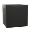 Woodlodge 42cm Black Polylite Cube Planter -Planters Kit Sales 5021346503951