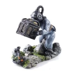 Caldex 14cm Classic Action Lifting Diver Aquarium Ornament