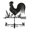 Primus Metal Cockerel Silhouette Weathervane 2 Primus Metal Cockerel Silhouette Weathervane -Planters Kit Sales 5023353266010 bb019044 a352 46d7 8657 a9942827e9f5