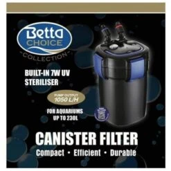 Betta Choice 1050 UV Canister Filter For 230Ltr Aquariums -Planters Kit Sales 5031799506430 3