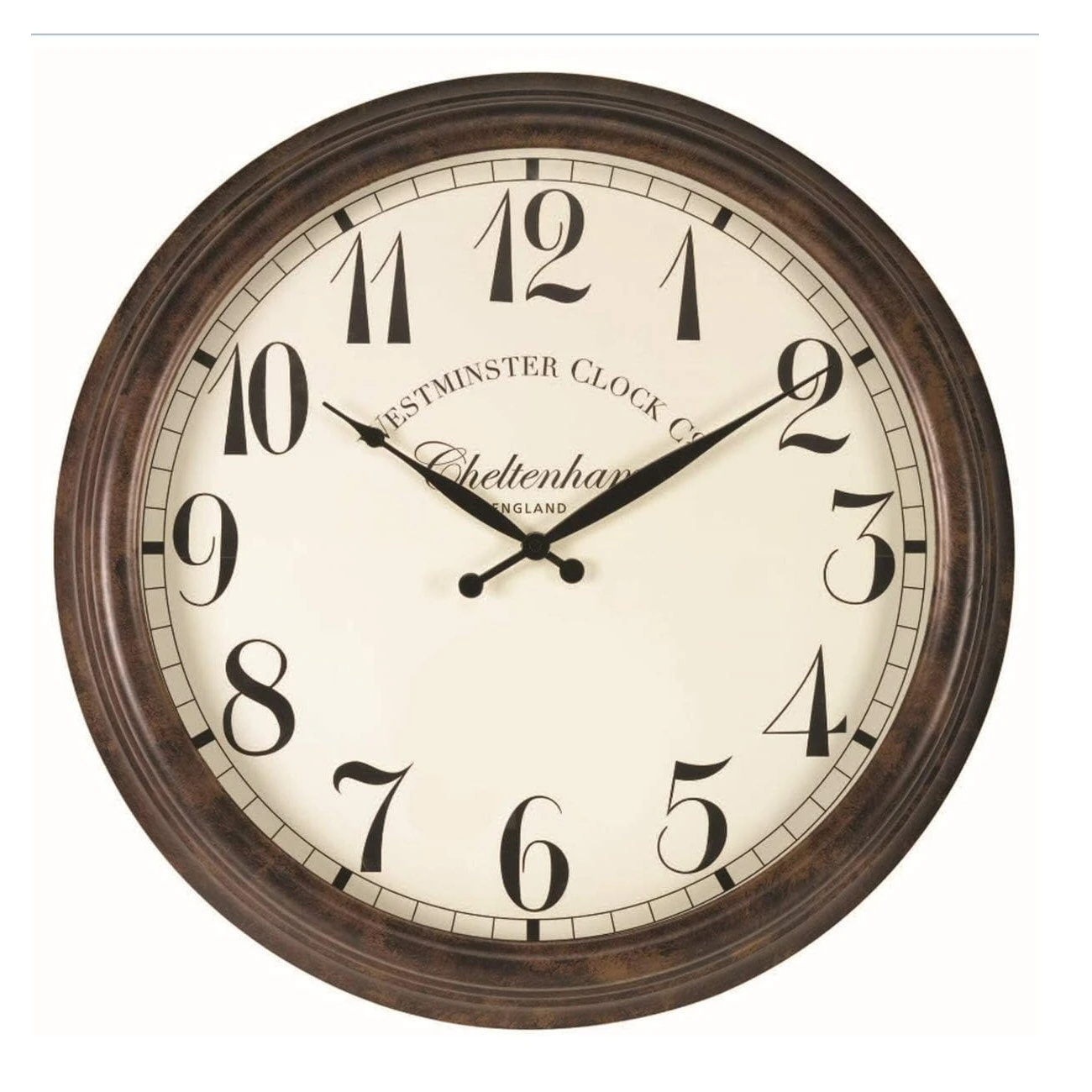 Outside In 23" Cheltenham Wall Clock 4 Outside In 23" Cheltenham Wall Clock - Image 2