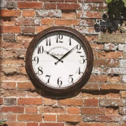 Outside In 23" Cheltenham Wall Clock 7 Outside In 23" Cheltenham Wall Clock -Planters Kit Sales 5050642006286 2