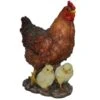 Vivid Arts 35cm Standing Hen With Chicks - XRL-HFAM-B 2 Vivid Arts 35cm Standing Hen With Chicks - XRL-HFAM-B -Planters Kit Sales 5055195016751
