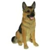 Vivid Arts 55cm Sitting Alsatian Dog - XRL-GSHE-A -Planters Kit Sales 5055195022479