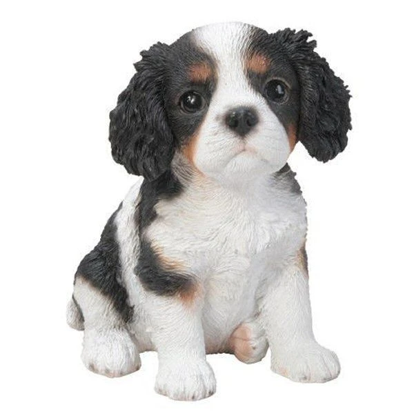 Vivid Arts 16cm Pet Pals Tricolour King Charles Puppy 2 Vivid Arts 16cm Pet Pals Tricolour King Charles Puppy
