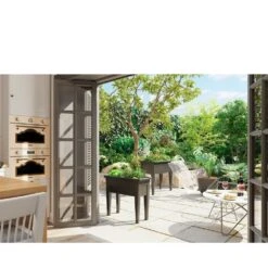 Artevasi 80cm Anthracite Venezia Grow Box Planter -Planters Kit Sales 5600442825183 3