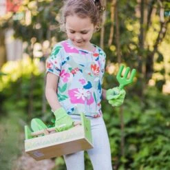 Bigjigs Toys 28cm Children's Gardening Caddy 11 Bigjigs Toys 28cm Children's Gardening Caddy -Planters Kit Sales 691621820438 5
