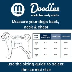 Mikki Doodles 40cm Dog Coat - Small -Planters Kit Sales 755349101023 2