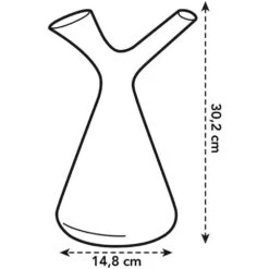 Elho 1.7 Litre Warm Grey Plunge Watering Can -Planters Kit Sales 8711904302726 3