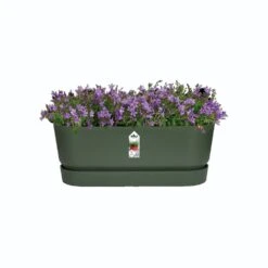 Elho 70cm Living Concrete Greenville Trough Long -Planters Kit Sales 8711904357764 3