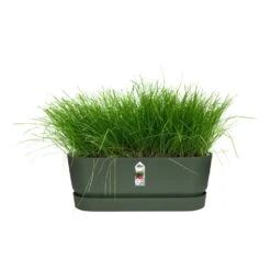 Elho 70cm Living Concrete Greenville Trough Long -Planters Kit Sales 8711904357764 4