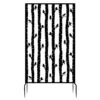 Fallen Fruits 186cm Black Birds Metal Privacy Screen -Planters Kit Sales 8714982196553 ffefa5eb 0874 478b 92e5 52a31de3e815