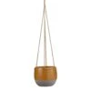 Edelman 13.5cm Ochre Resa Hanging Houseplant Pot -Planters Kit Sales 8718861769548