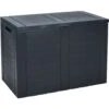 Koopman 75cm Anthracite Cushion Storage Box 2 Koopman 75cm Anthracite Cushion Storage Box -Planters Kit Sales 8720573205559